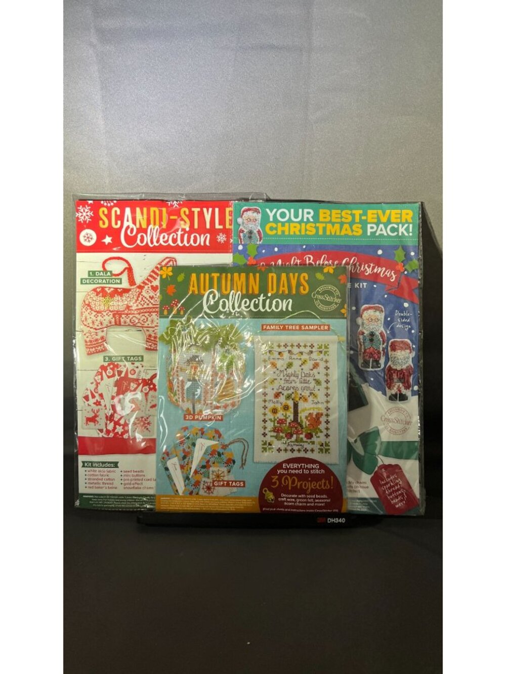 Scandi-Style & Autumn Days Cross-Stitch Kits Set